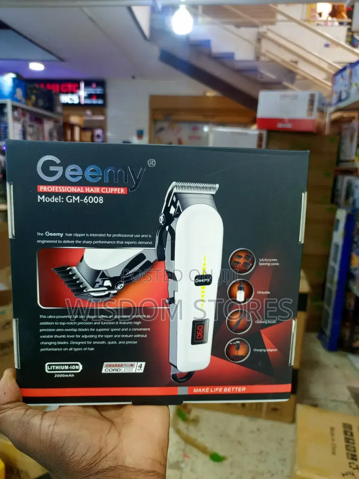 Geemy Professional Hair Clipper