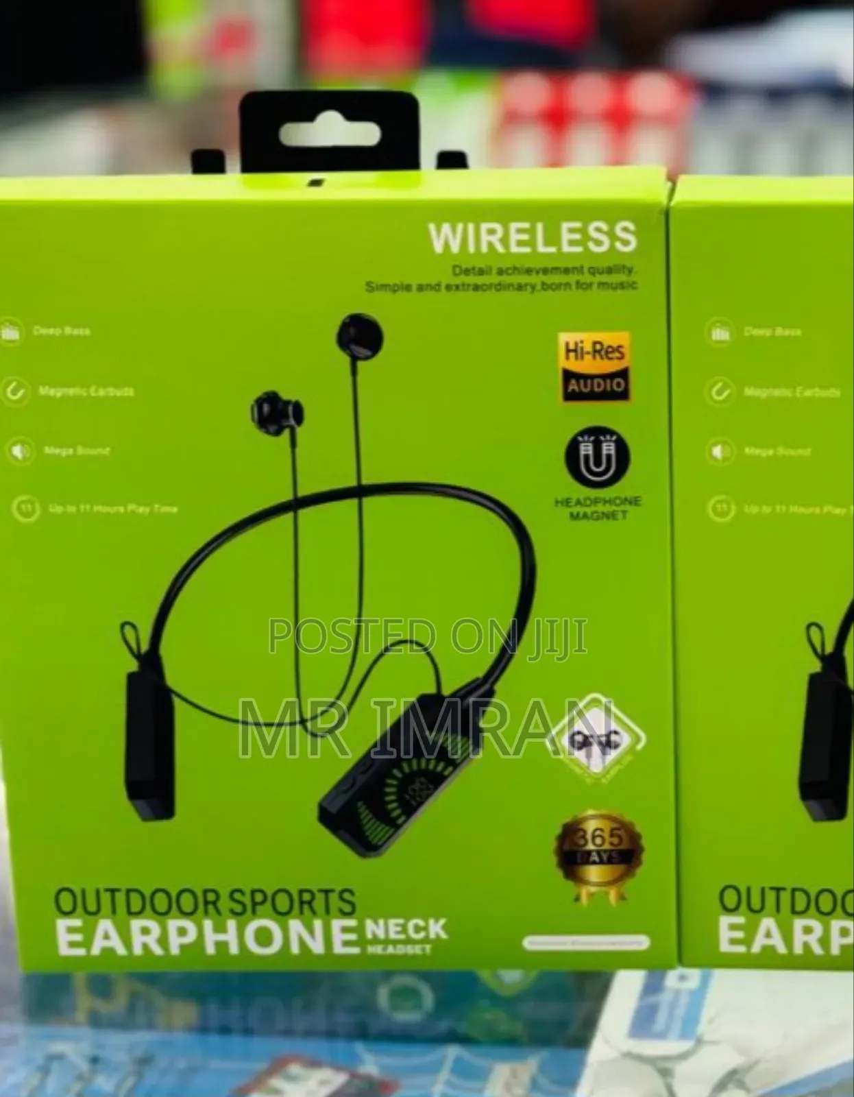 Oraimo Wireless Neckband Earphone.