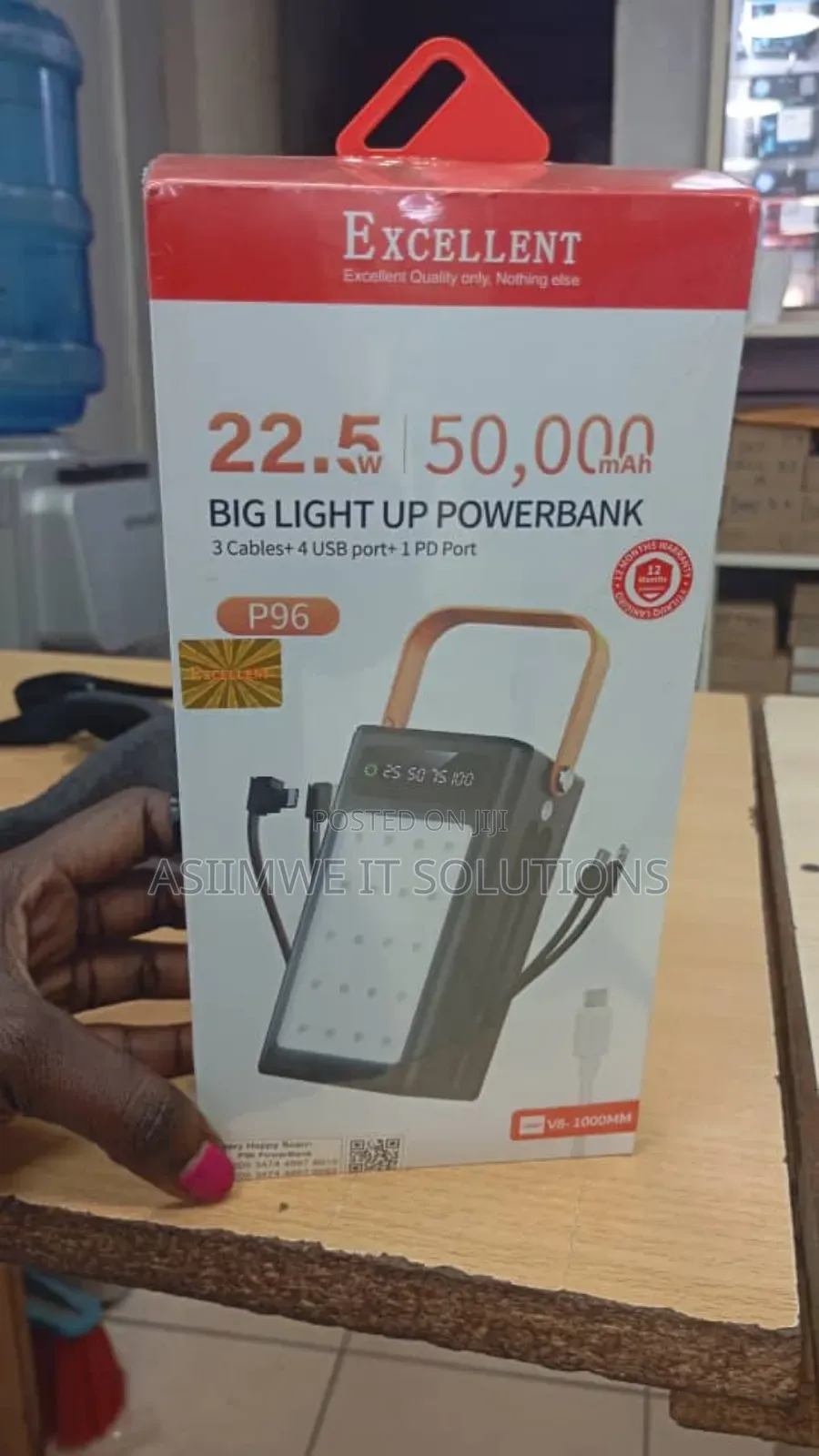 Excellent 50,000mah Power Bank.