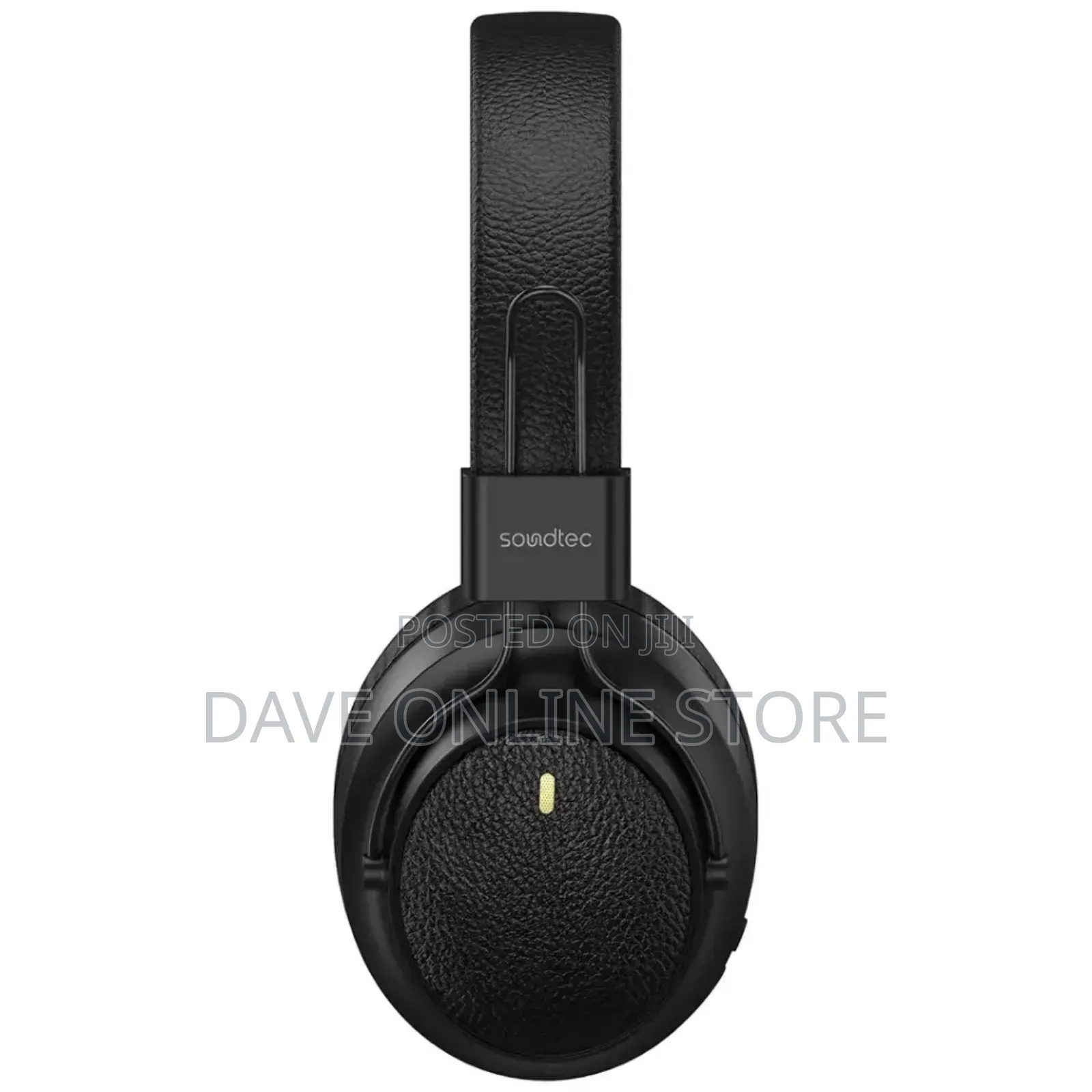Porodo Soundtec Leather-Finish Wireless Stereo Headphone