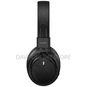 Porodo Soundtec Leather-Finish Wireless Stereo Headphone