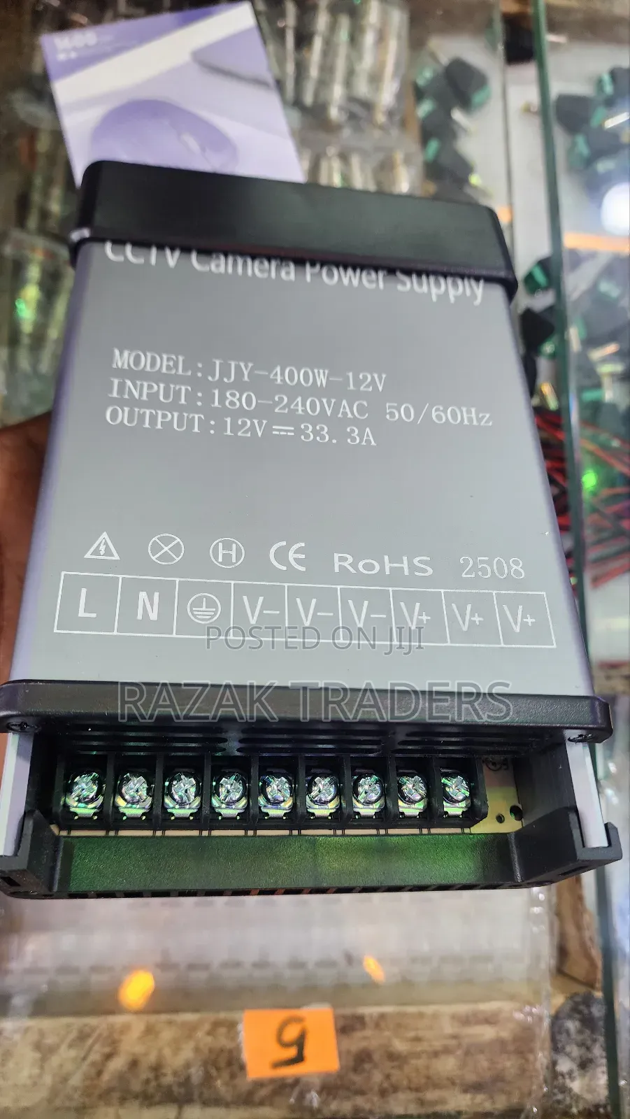 12v/ 400wles Rainproof Power Supply