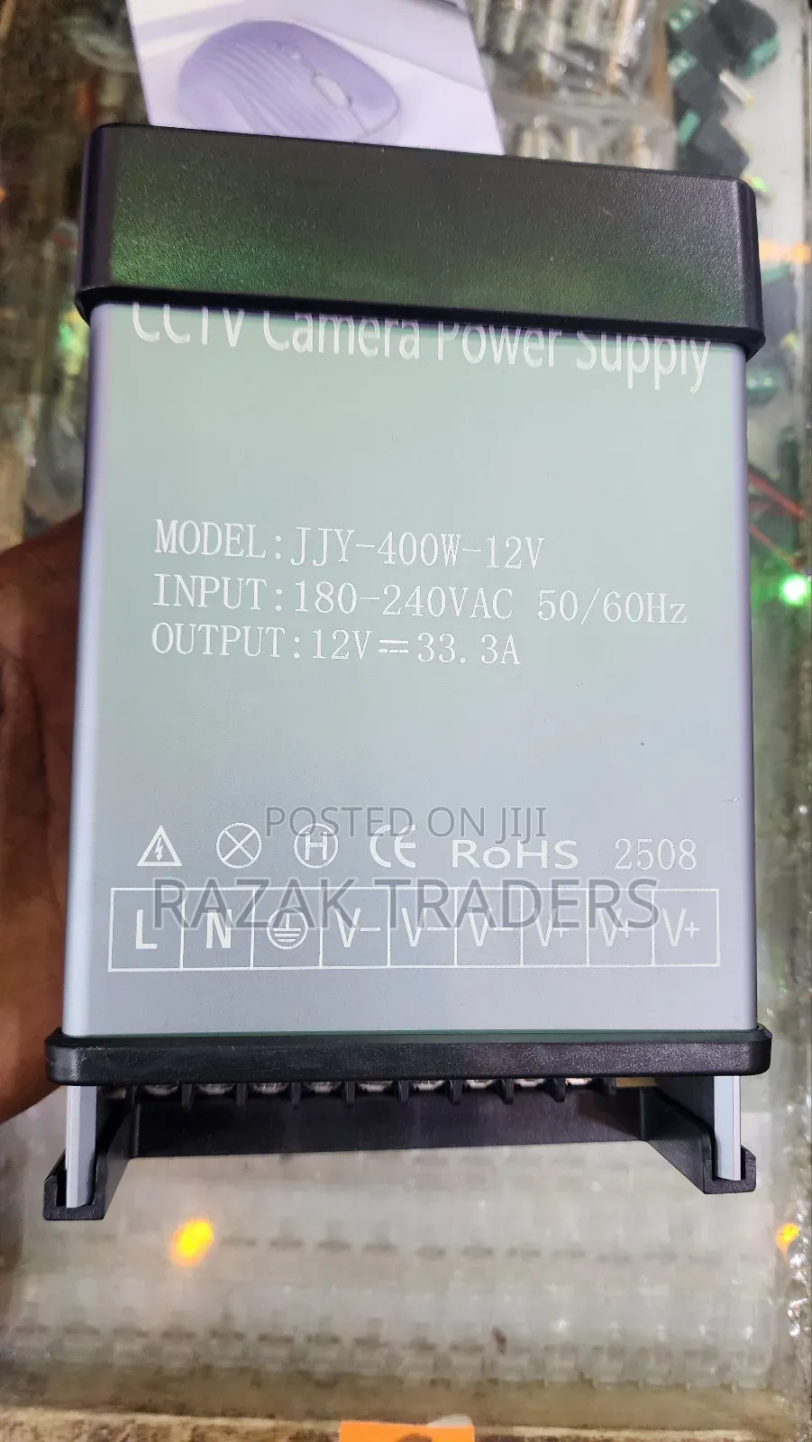12v/ 400wles Rainproof Power Supply