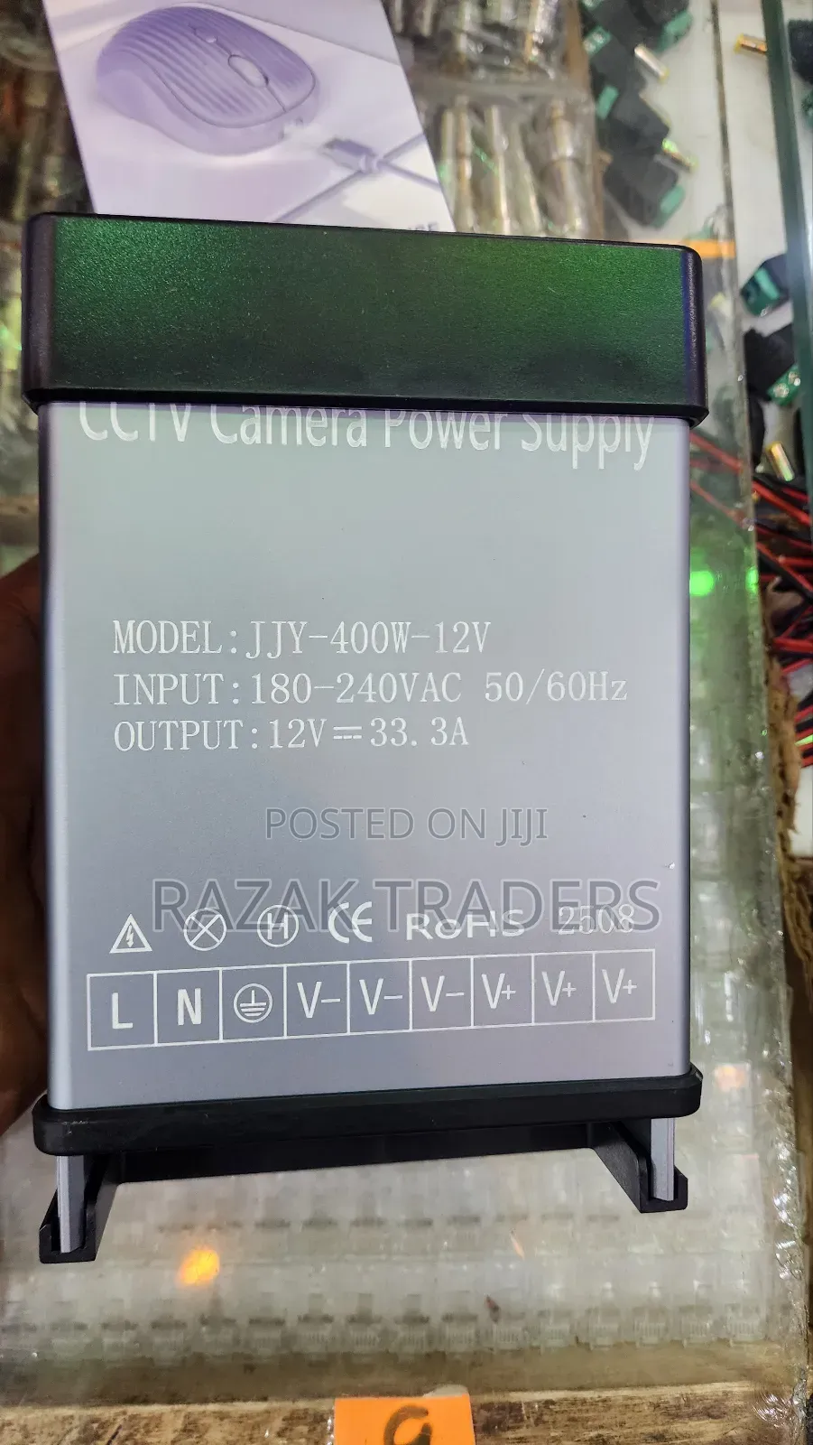12v/ 400wles Rainproof Power Supply