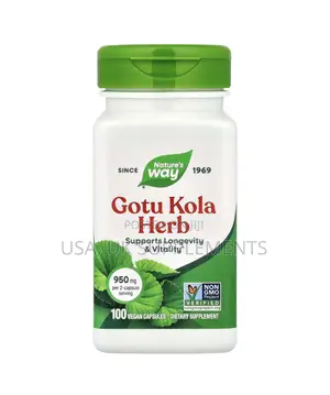 Nature’S Way 950mg Gotu Kola 100capsules