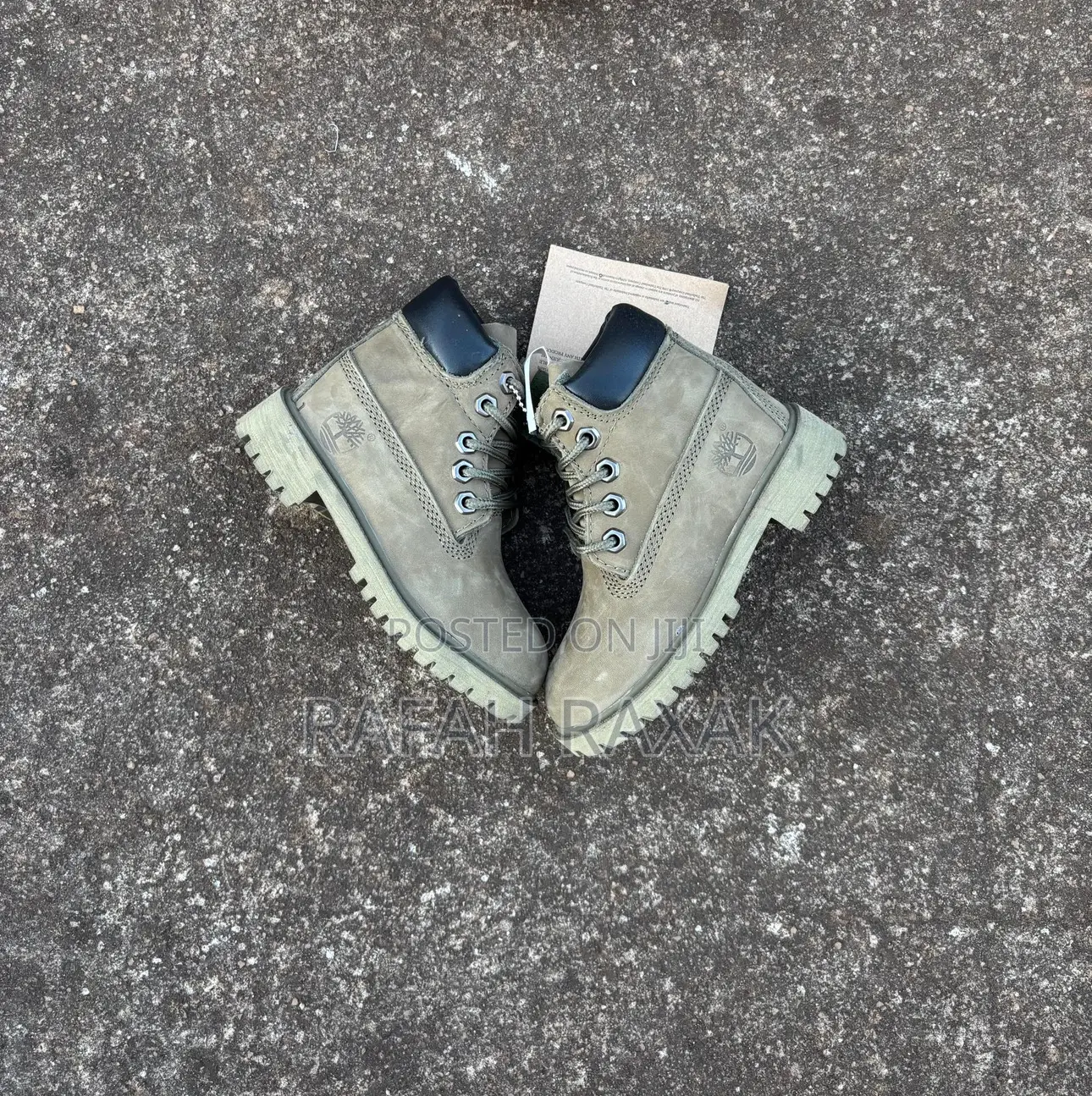 Original Army Green Kid’S Timberland Boots