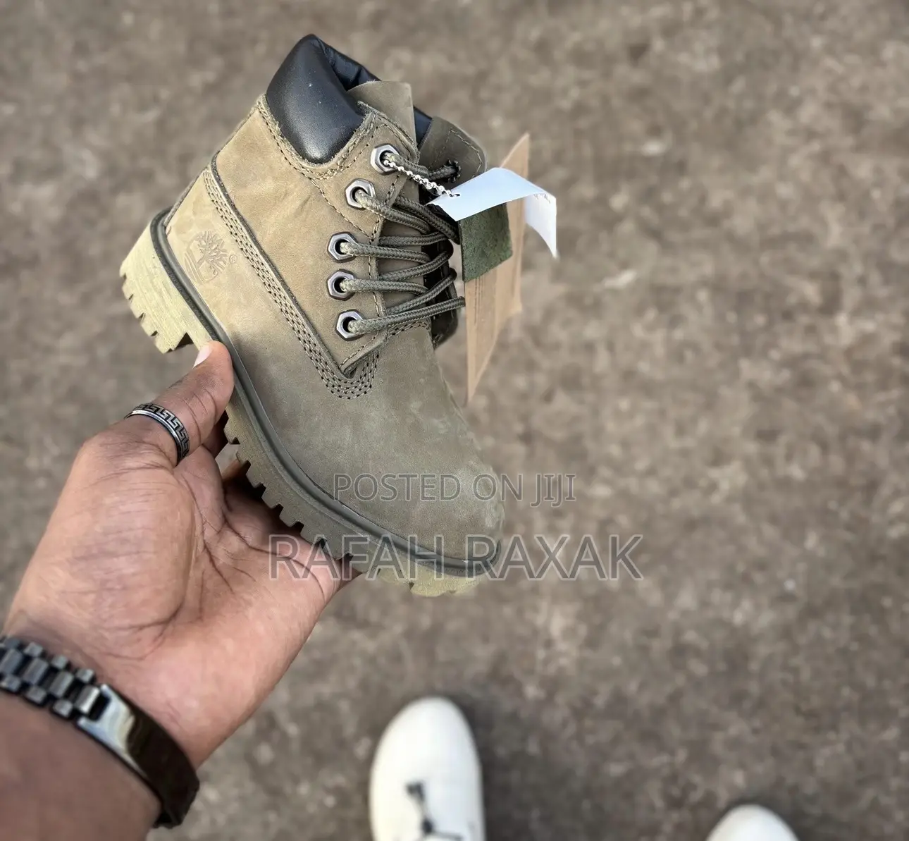 Original Army Green Kid’S Timberland Boots