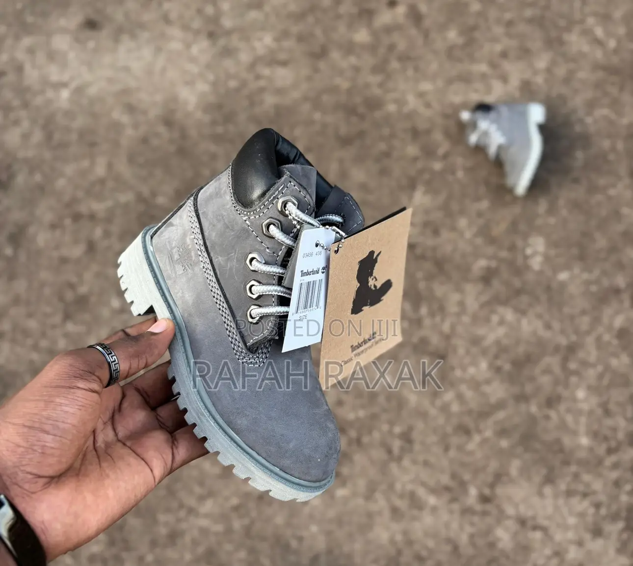 Original Grey Kid’S Timberland Boots