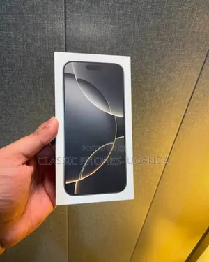 New Apple iPhone 16 Pro 256 GB Black