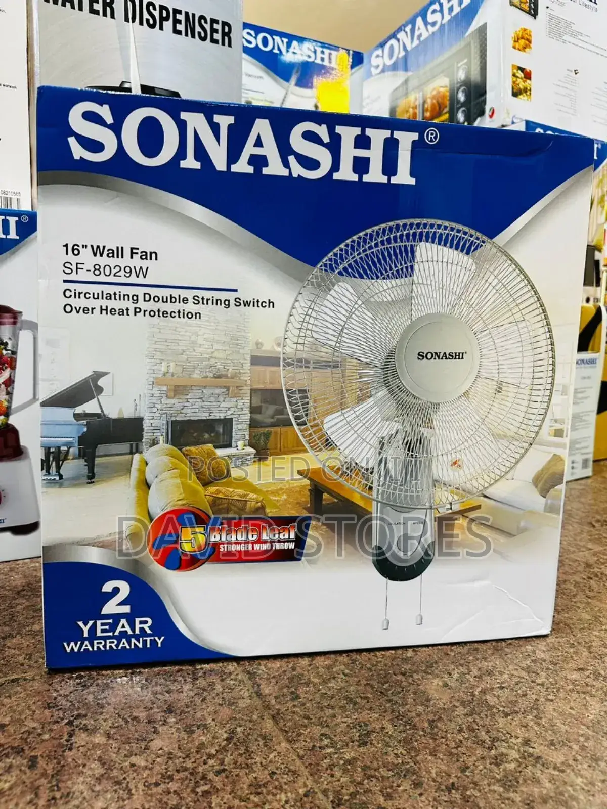 Sonach 16inch Wall Fan
