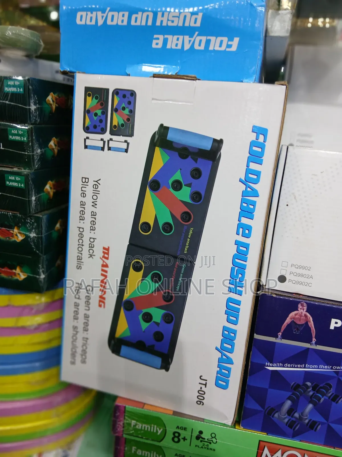 Foldable Pushup Board