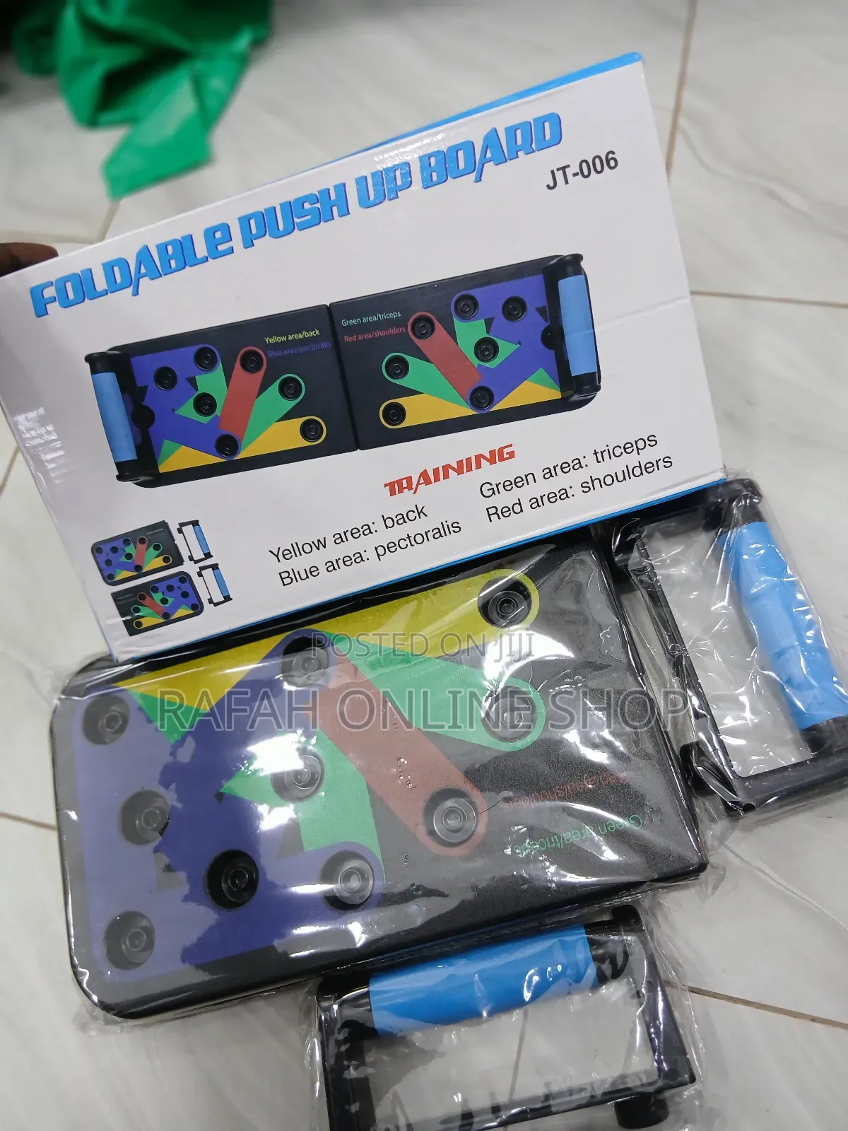 Foldable Pushup Board