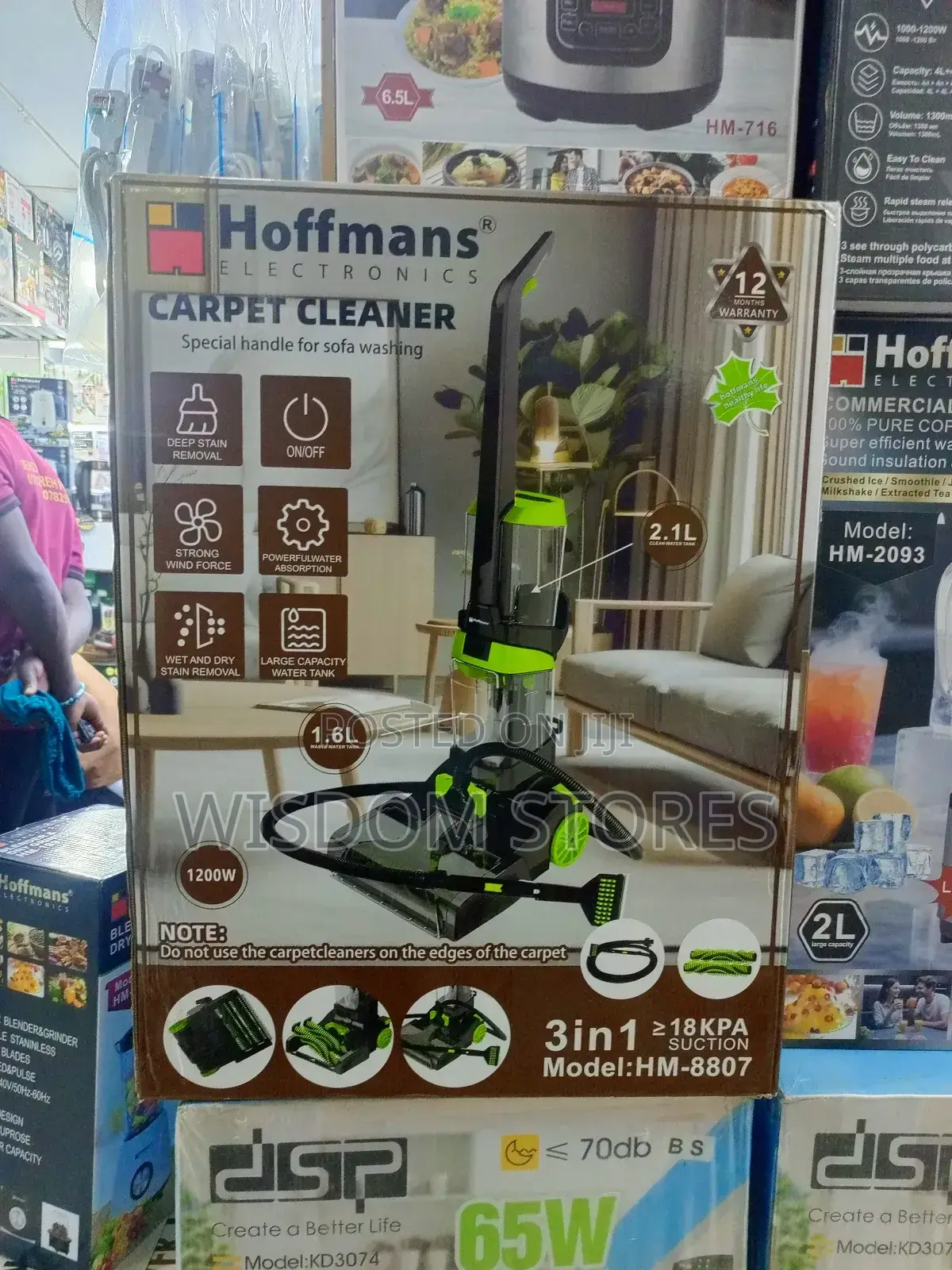 Hoffmans Electronics Carpet Cleaner