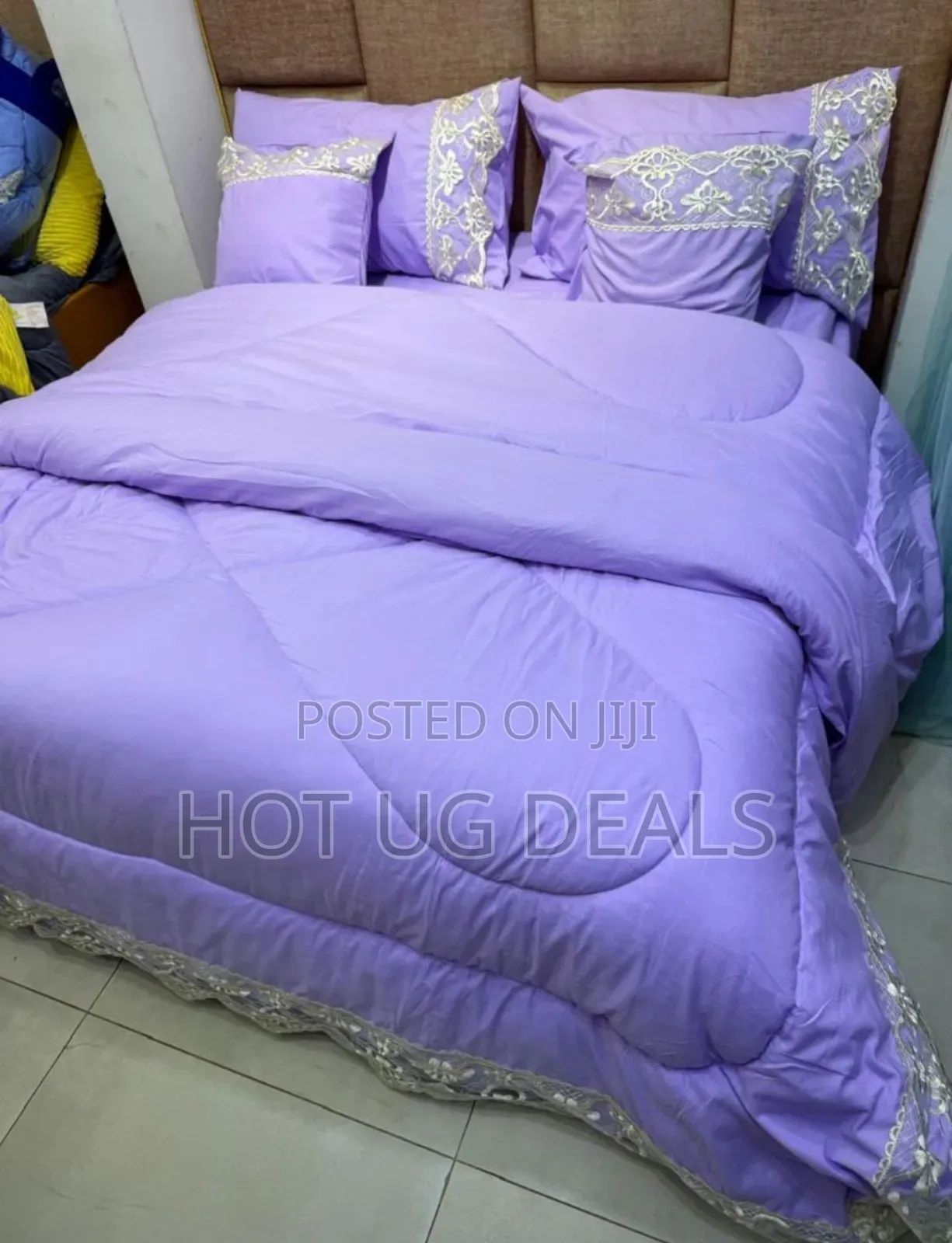 5x6 King Size 6pcs Duvet With 1bedsheet 2 Pillowcases 2 Cushions