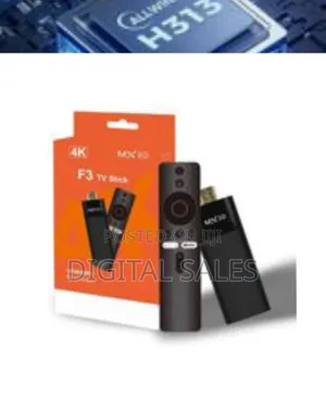 Mx10 F3 Android Tv Stick With Remote Control