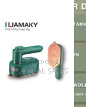Jamaky Mini Travel Dry And Wet Iron