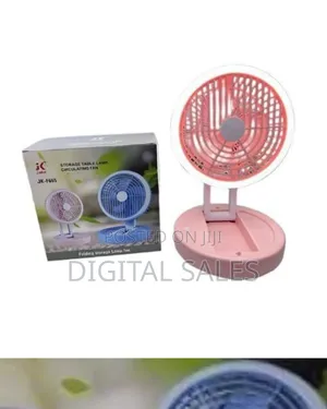 Portable Storage Table Lamp Circulating Fan Usb Rechargeable