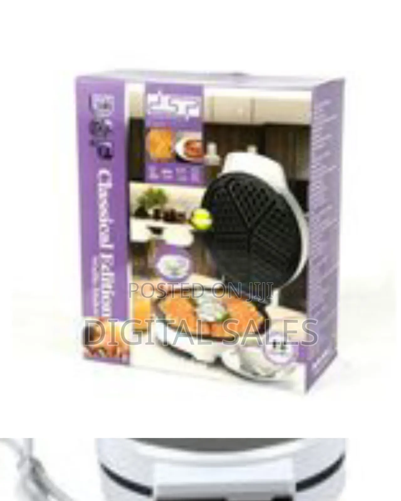 DSP Waffle Maker With Mini Heart-Shaped Waffles Grill