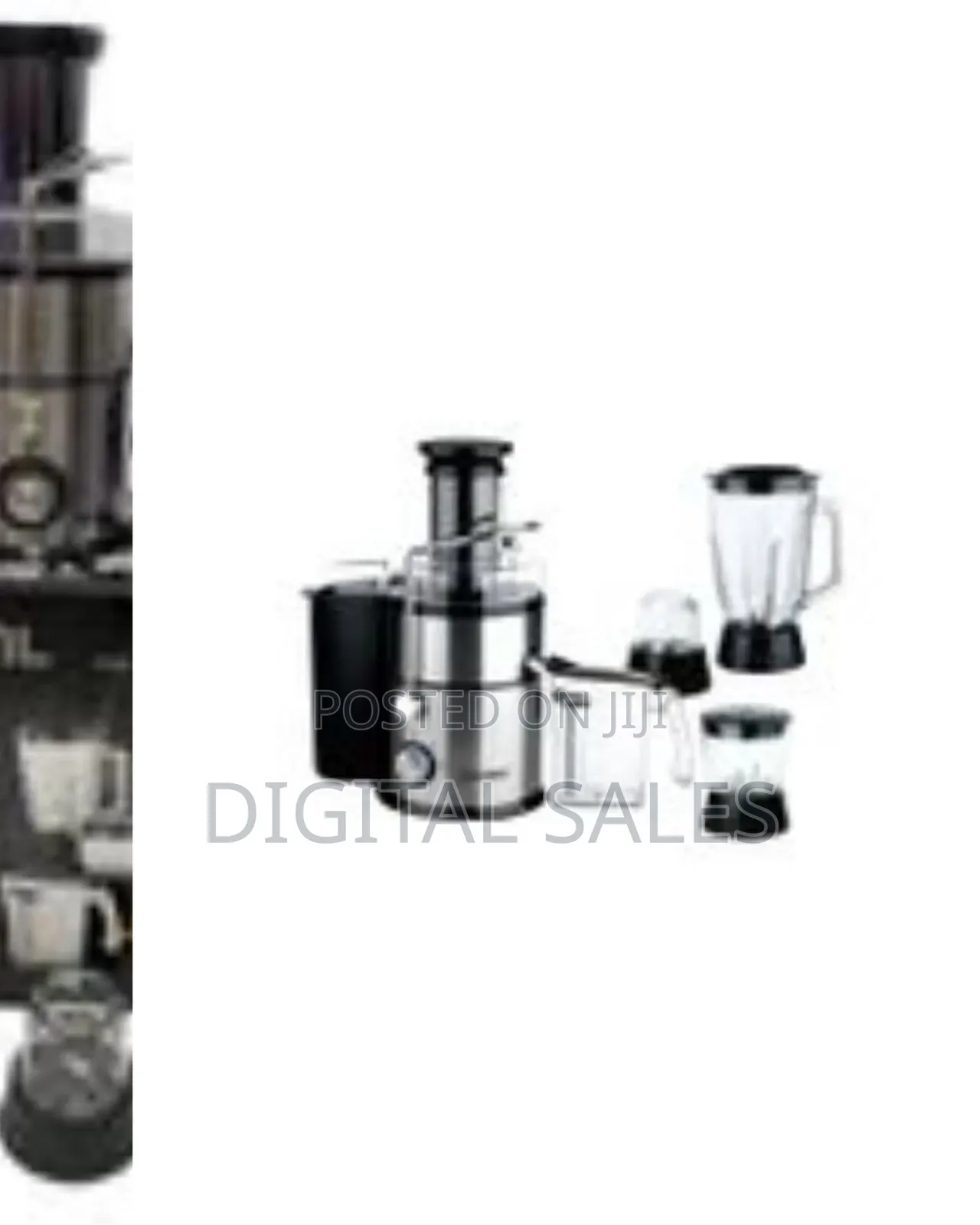 Dessini Electric 4-in-1 Juicer With Blender Grinder Chopper-