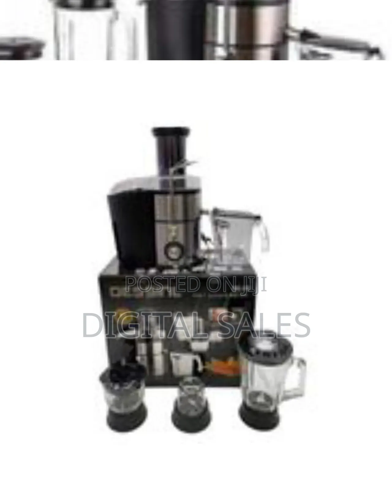 Dessini Electric 4-in-1 Juicer With Blender Grinder Chopper-