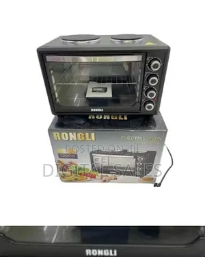 48 Litres Electric Grill Oven Cooker With 2 Hot Plates