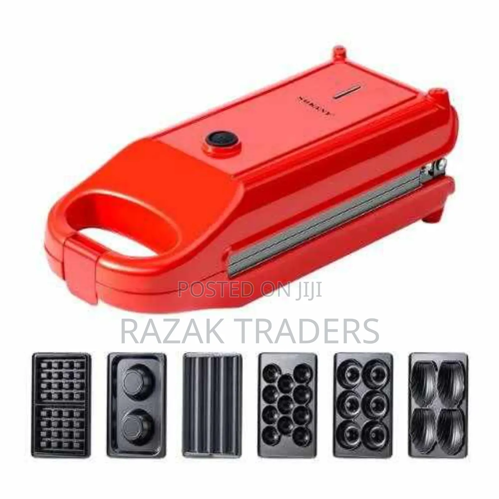 6 in 1 Multi Use 6 in 1 Waffle Maker Set Sk-BBQ-836