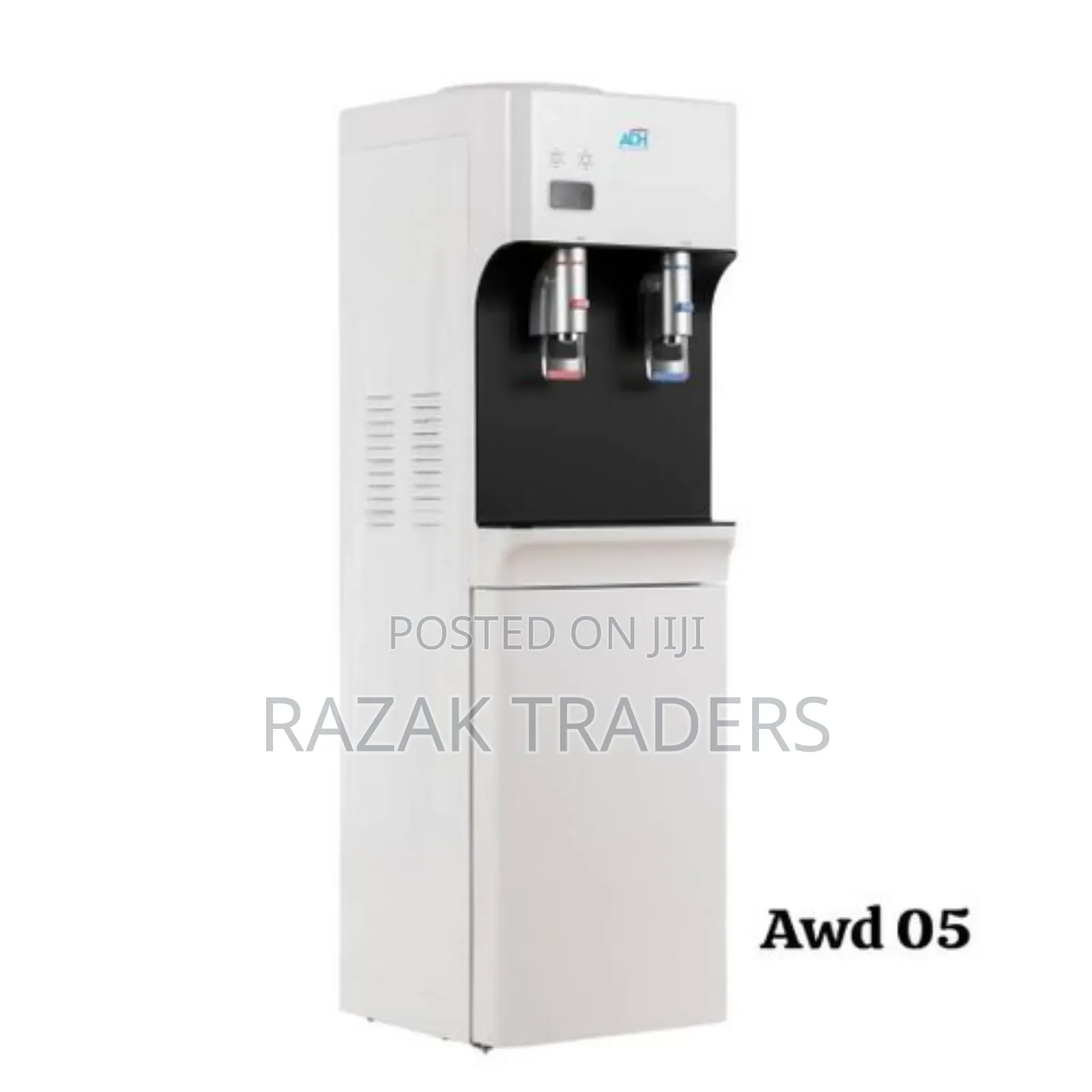 Adh 2 Taps Hot and Cold Water Dispenser With Storage Cabinet