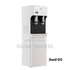 Adh 2 Taps Hot and Cold Water Dispenser With Storage Cabinet