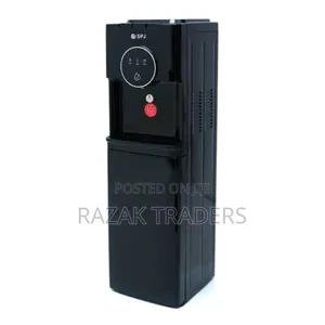 SPJ 3 Tap Bottom Loading Water Dispenser With Premium Design - Black