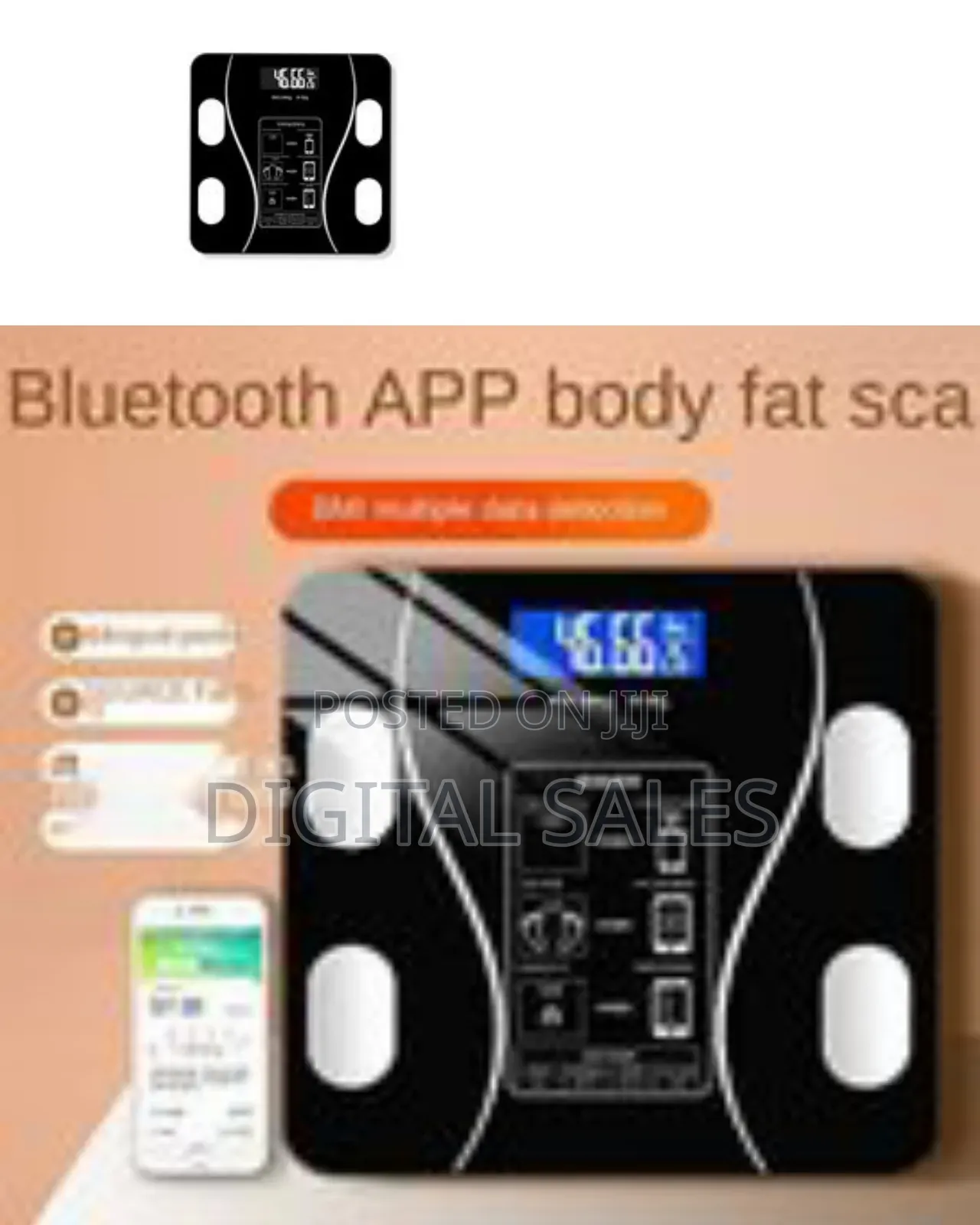 Smart Digital Weighing Scale With Bluetooth