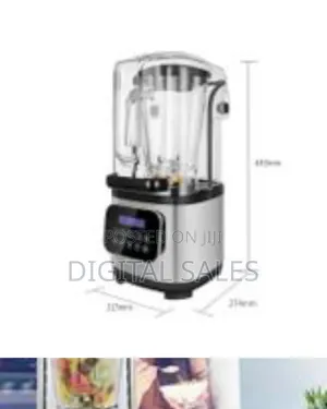 High Speed Sound Proof Blender With Cover Mixer Fruit Juicer Silent
