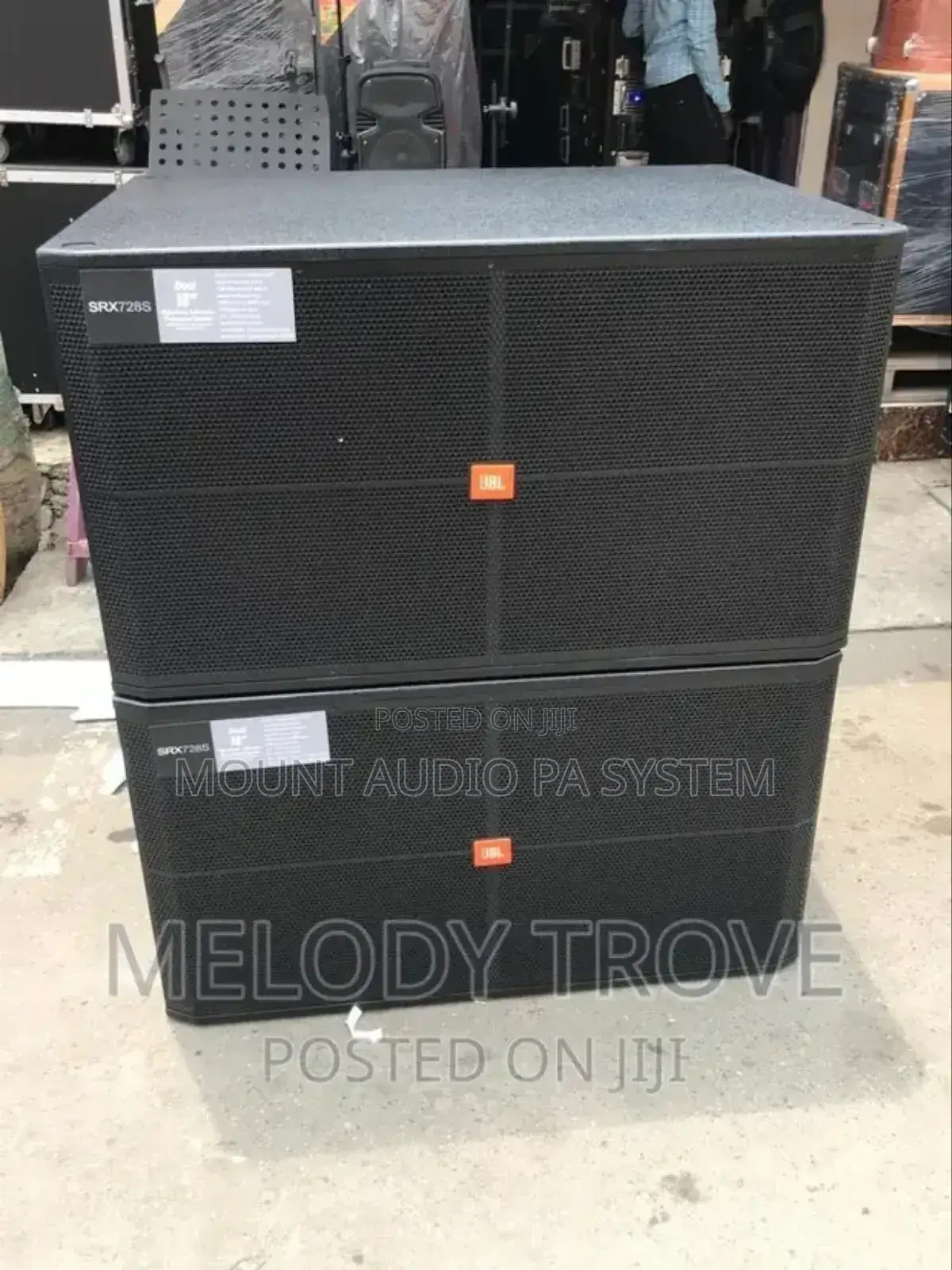 JBL Double Base Speaker Dual 18"