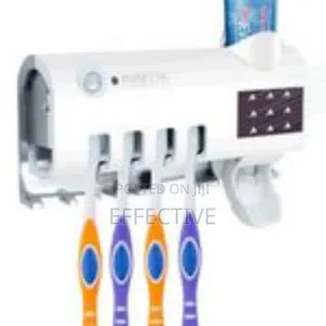Toothbrush Holder Sterilizer Dispenser