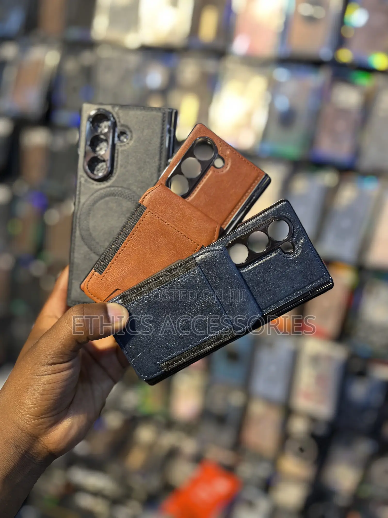 Leather Wallet Phone Cases With Card Slots