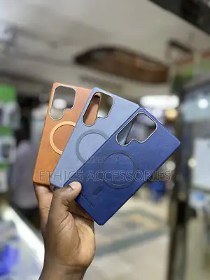 Leather Phone Cases With Integrated Magnetic Rings