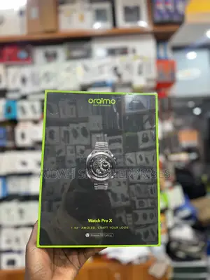 Oraimo Watch Pro X Smart Watch – 12-Day Battery, Amoled Display