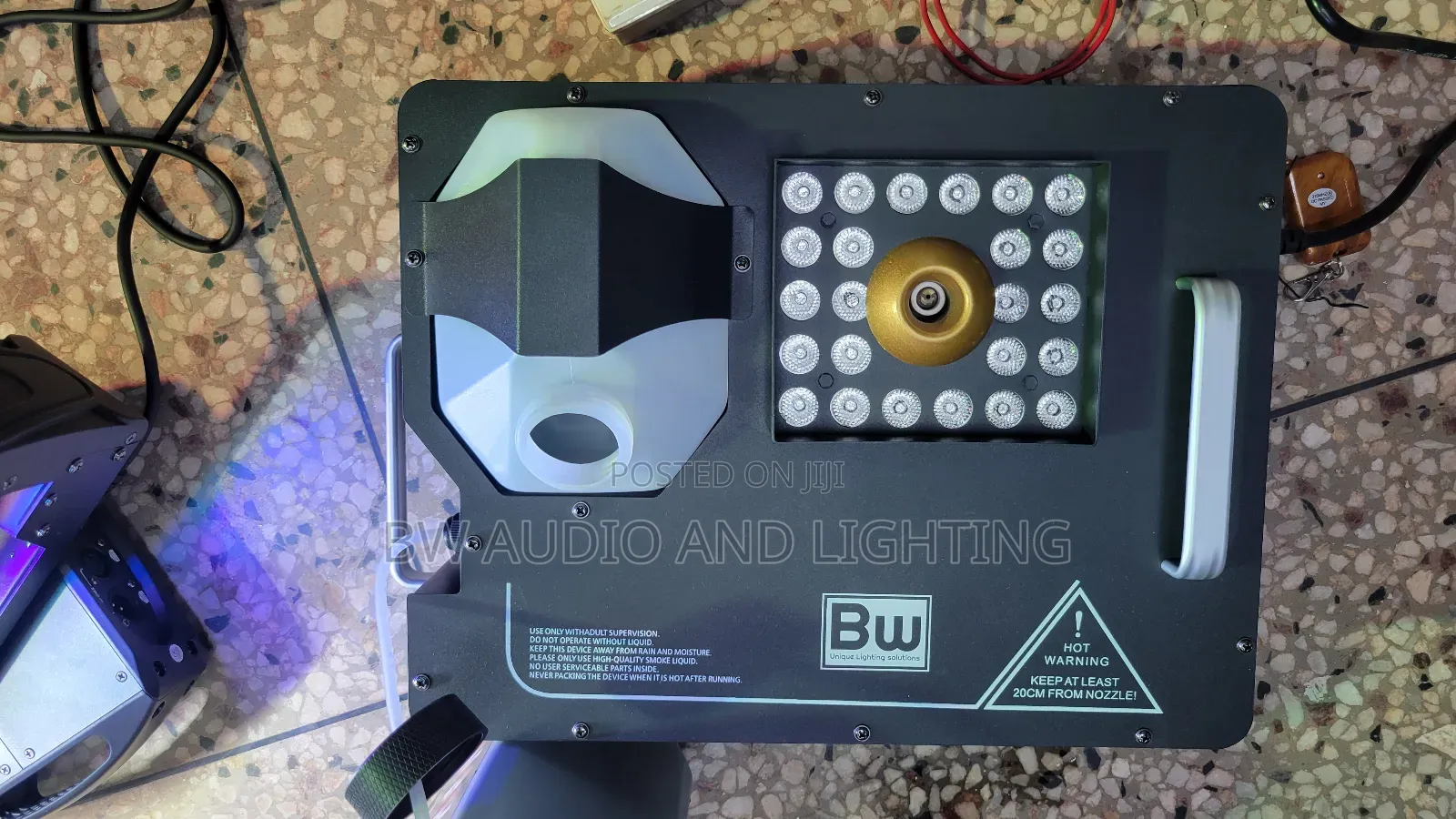 Fog Machine, Smoke Machine With Wireless Remote Control