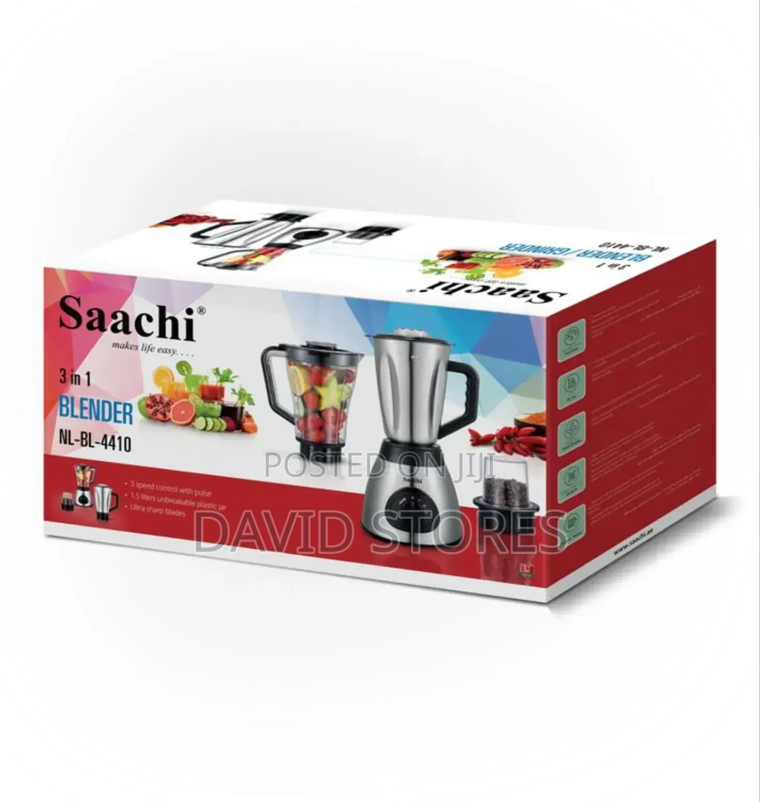 Saachi 1.5l 3in1 Blender