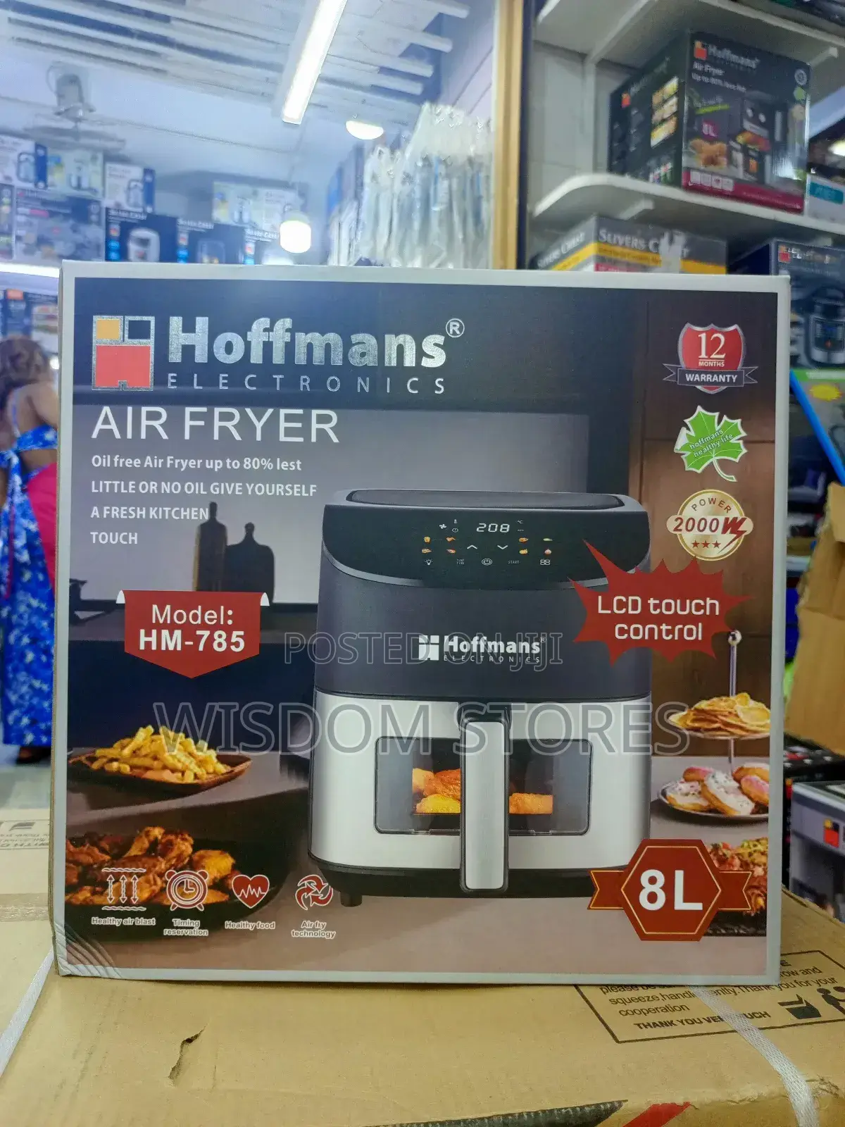 8l Digital Electric Air Fryer.