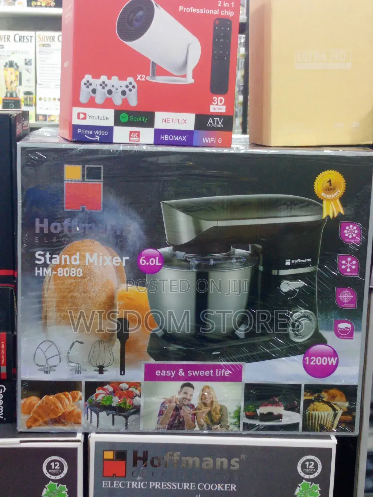 6l Stand Mixer. Hm-8080