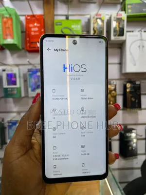 Tecno Pop 10C 64 GB White