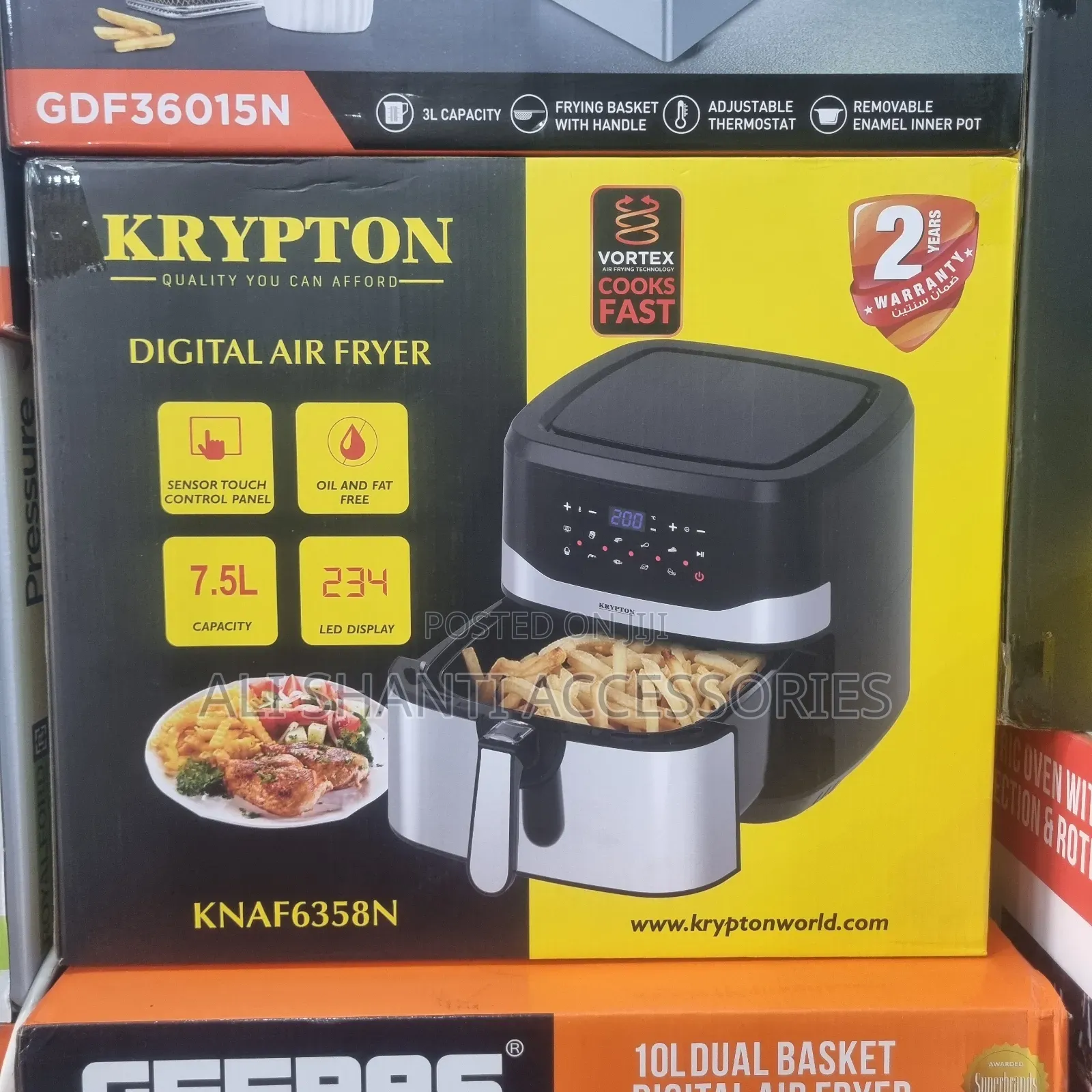 7.5l Digital Air Fryer Krypton