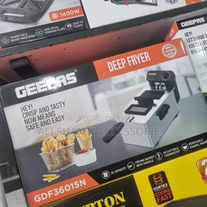 3l Deep Fryer Geepas/Stainless Deep Fryer Geepas