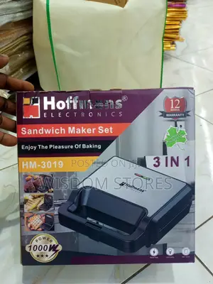Sandwich Maker Set, Model Hm-3019).