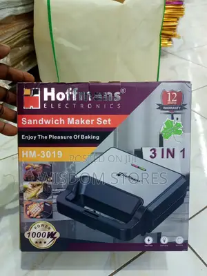 Sandwich Maker Set, Model Hm-3019).