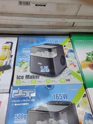 DSP Electric Ice Maker Machine 500 Ice Basket 1.4l
