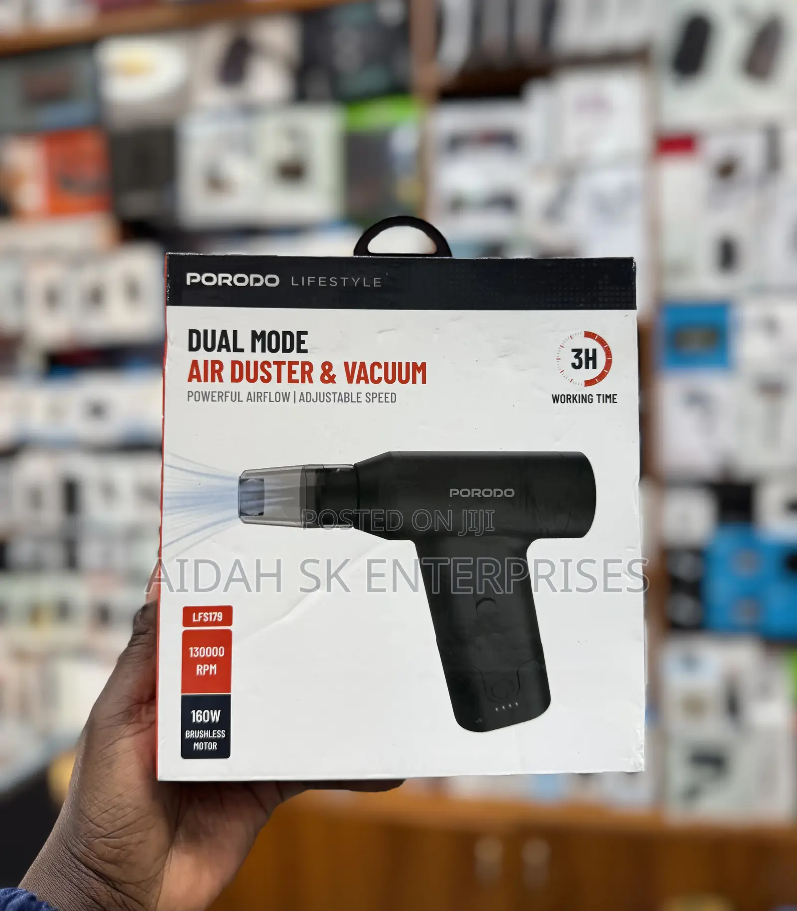 Porodo Lifestyle Dual Mode Air Duster Vacuum