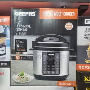 Geepas Digital Multi Cooker/6l Electric Pressure Cooker Geepas