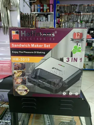 Hm-3019 3-in-1 Sandwich Maker Set.