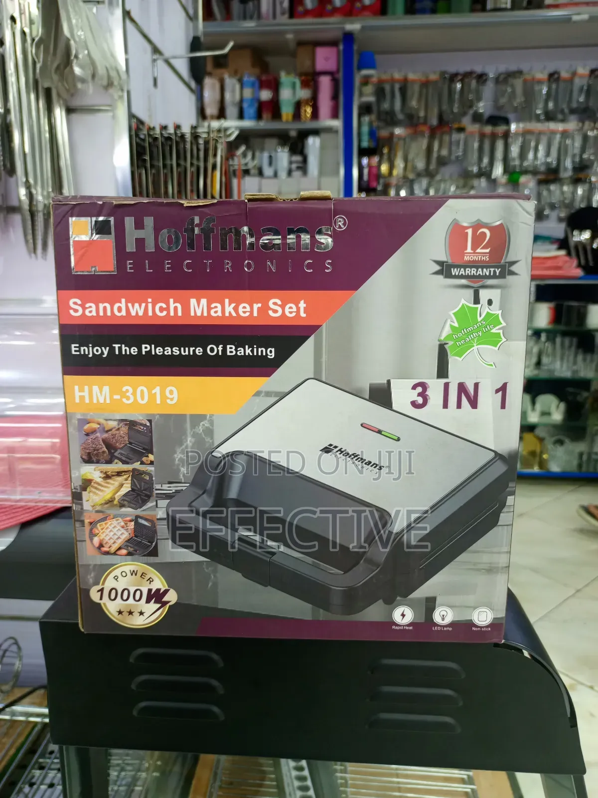 Hm-3019 3-in-1 Sandwich Maker Set.
